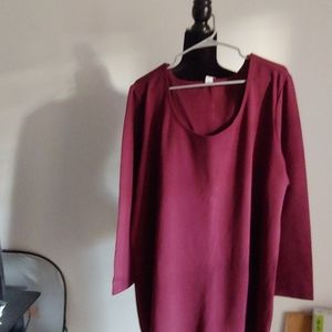 Fall/Winter Wine/Burgundy Dress